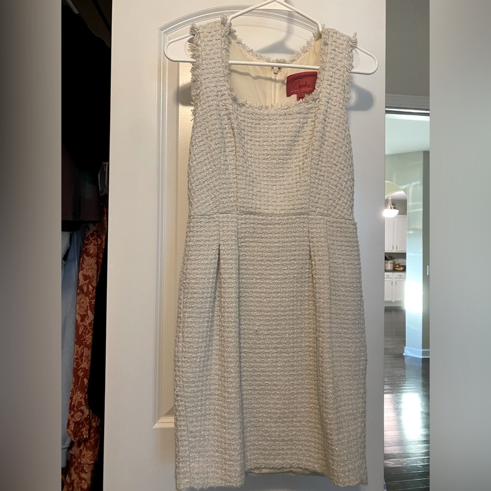 Zac Posen white cream women’s dress size 2
